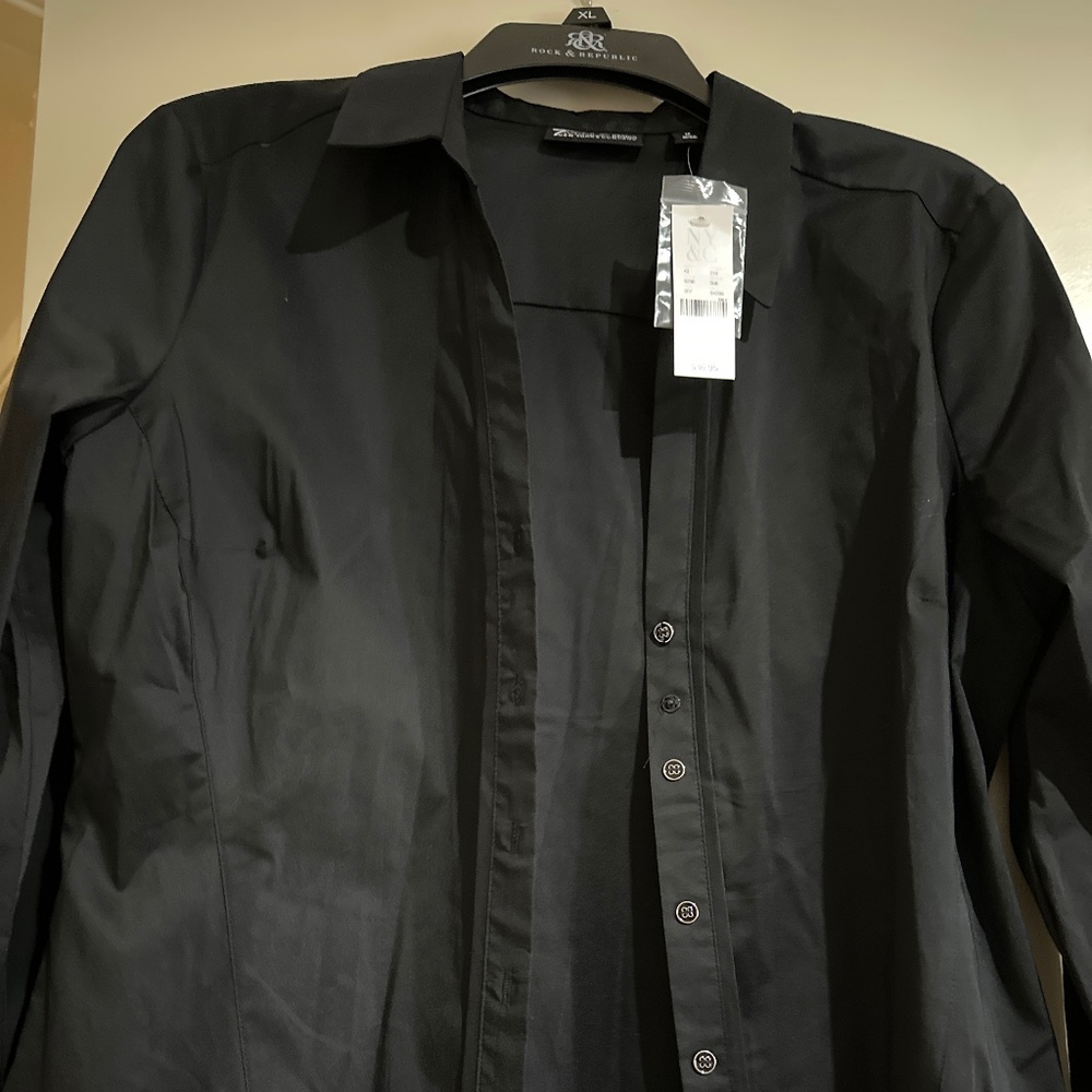 Black women blouse